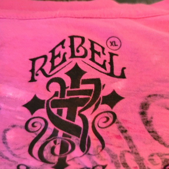 Pretty pink really cool t-shirt from Rebel - Picture 7 of 7